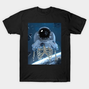 Astronaut Skeleton T-Shirt